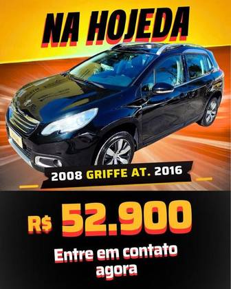 PEUGEOT 2008 1.6 16V FLEX ALLURE 4P AUTOMÁTICO PEUGEOT 2008 1.6 16V FLEX ALLURE 4P AUTOMÁTICO